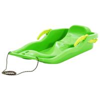VidaXL Slee met remmen 87x40x18 cm polypropeen groen