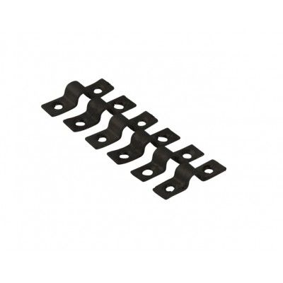Gaaspaneelklemmen Zwart 6 Stuks