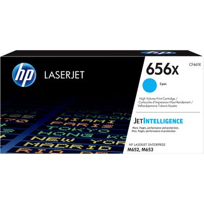 656X cyaan LaserJet tonercartridge (CF461X) Toner