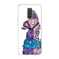 Lama: Samsung Galaxy A6 Plus (2018) Transparant Hoesje