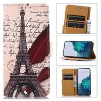 Glam Series Motorola Moto G22 Wallet Case - Eiffeltoren - thumbnail