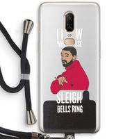 Sleigh Bells Ring: OnePlus 6 Transparant Hoesje met koord Sleigh Bells Ring: OnePlus 6 Transparant Hoesje met koord