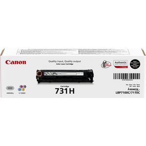 Canon 731H tonercartridge 1 stuk(s) Origineel Zwart