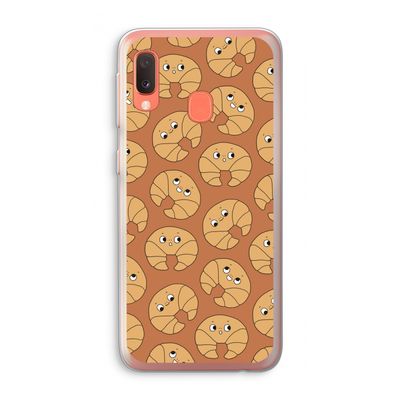 Croissant: Samsung Galaxy A20e Transparant Hoesje