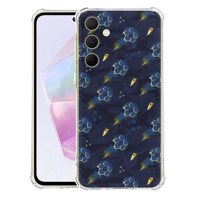 Samsung Galaxy A56 Hoesje - Voetbal TPU Antishock Samsung Galaxy A56 Hoesje - Voetbal TPU Antishock