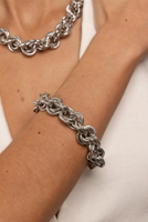 Souvenirs De Pomme armband Maeve Chain CHA128 silver Souvenirs De Pomme armband Maeve Chain CHA128 silver