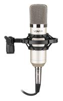 Vonyx CM400 Zilver Microfoon voor studio's