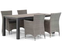 Garden Collections Dublin/Valley 180 cm dining tuinset 5-delig - thumbnail