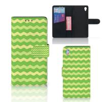 Sony Xperia Z3 | Telefoon Hoesje | Waves Green