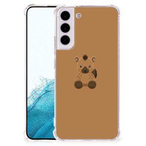 Samsung Galaxy S22 Plus Stevig Bumper Hoesje Baby Hyena