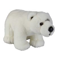 Pluche knuffel dieren IJsbeer 28 cm