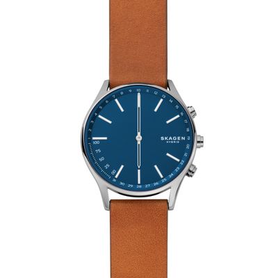 Horlogeband Skagen SKT1306 Leder Cognac 20mm