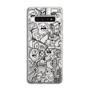Vexx Black City : Samsung Galaxy S10 4G Transparant Hoesje