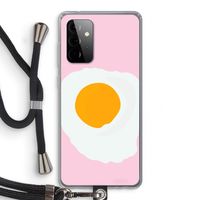Sunny side up: Samsung Galaxy A72 5G Transparant Hoesje met koord