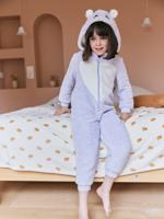 Kawaii nachtjumpsuit voor meisjes lila