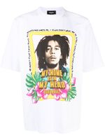 DSQUARED2 t-shirt à imprimé graphique - Blanc