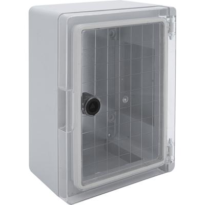 Lege Groepenkast - 330x250x130mm - Velvalux Panoboxpro - Transparant Deksel - Installatiekast - Kunststofkast - Waterdicht IP65