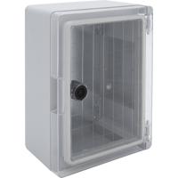 Lege Groepenkast - 330x250x130mm - Velvalux Panoboxpro - Transparant Deksel - Installatiekast - Kunststofkast - Waterdicht IP65