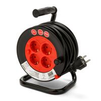 Kabelhaspels Velamp Enrollacables brico 4 tomas REEL 40 m 3 x 1,5 mm 4 Plug