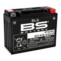 BS BATTERY Batterij gesloten onderhoudsvrij, Batterijen voor motor & scooter, BTX24HL / B50-N18L-A/A2/A3 SLA - thumbnail