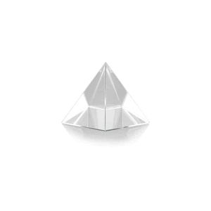 Kristallen Piramide Feng Shui (4 cm)