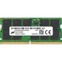 Crucial Micron - DDR5 - Modul - 32 GB - SO DIMM Werkgeheugen voor server DDR5 32 GB 1 x 32 GB ECC 5600 MHz 262-pins SO-DIMM CL46 MTC20C2085S1TC56BR