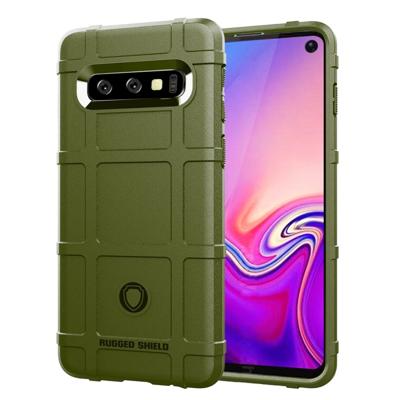 volledige schokbestendige TPU Case voor Galaxy S10 (leger-groen)