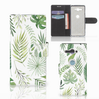 Sony Xperia XZ2 Compact Hoesje Leaves - thumbnail
