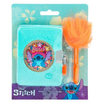 Canenco Stitch pluche dagboek met fluffy pen