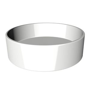 Xenz Coco waskom rond 40 cm keramiek wit glans