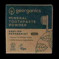 Georganics Mineral toothpaste powder english peppermint 60 Milliliter