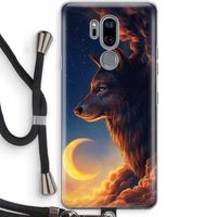 Night Guardian: LG G7 Thinq Transparant Hoesje met koord