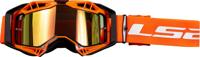 LS2 "aura pro" crossbril glasses aura pro black/neon orange
