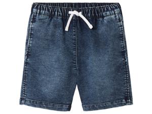 lupilu Kindersweatdenim bermuda's (122/128, Donkerblauw)