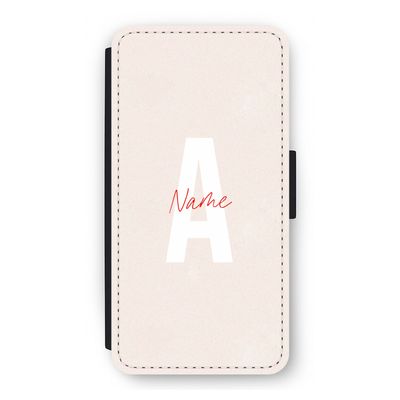 Strawberry Milkshake: iPhone 12 Pro Flip Hoesje