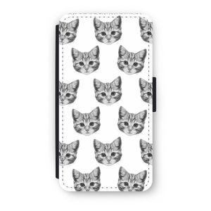 Kitten: iPhone X Flip Hoesje