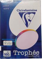 Lila A4 papier 160 gram 50 vel Clairefontaine Trophée
