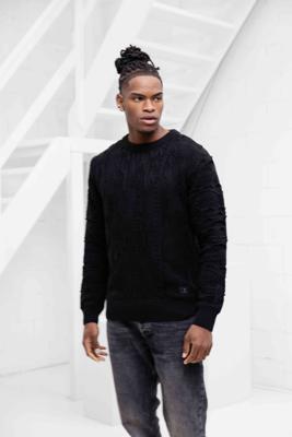 Carlo Colucci C9016 20 Sweater Heren Zwart - Maat XXL - Kleur: Zwart | Soccerfanshop