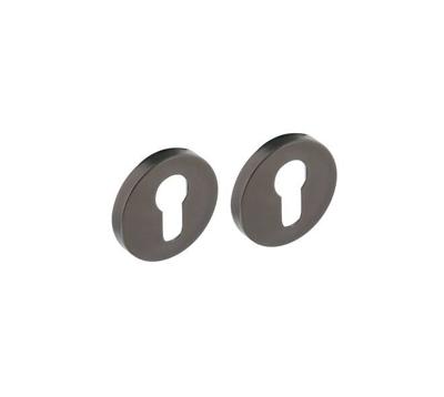 Intersteel Rozet met profielcilindergat ø53x8mm - antraciet