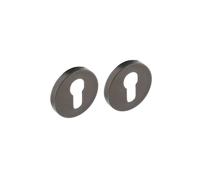 Intersteel Rozet met profielcilindergat ø53x8mm - antraciet