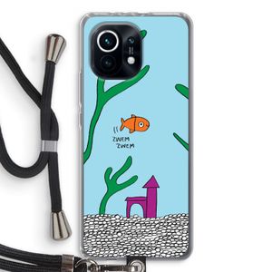 Aquarium: Xiaomi Mi 11 Transparant Hoesje met koord