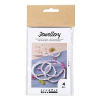 Creativ Company Mini hobbyset sieraden krimpfolie armbanden paars