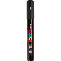 Uni-Posca Posca marker, afm pc-5m, lijndikte 2,5 mm, medium, zwart, 1 stuk