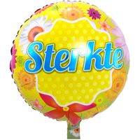 Folieballon Sterkte 43cm - thumbnail