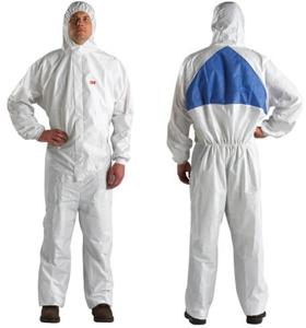 3m 4540 comfort wegwerp overall wit-blauw xxl