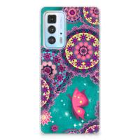 Motorola Edge 20 Pro | Hoesje maken | Cirkels en Vlinders