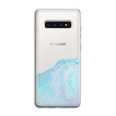 Fantasie pastel: Samsung Galaxy S10 4G Transparant Hoesje