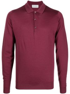 John Smedley polo Belper - Rouge