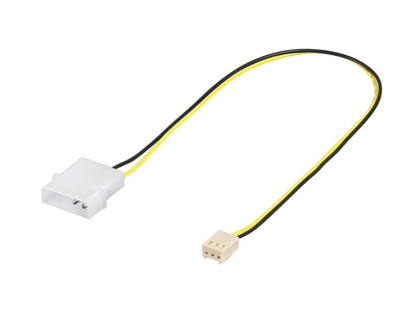 2x 4-pins Molex naar 2-pins adapter