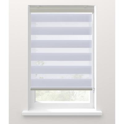 Leen Bakker - Fenstr Duo-rolgordijn - 100x190 Cm - Polyester - Wit